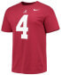 Men's Jerry Jeudy Crimson Alabama Crimson Tide Alumni Name Number T-shirt