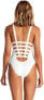 Фото #2 товара Vitamin A Women's 189398 White Ecolux Neutra Maillot One Piece Swimsuit Size M