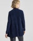 Фото #3 товара Women's 100% Cashmere Duster Sweater, Regular & Petites, Created for Macy's