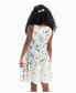 Big Girls Floral Scuba Dress