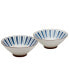 8" Stoneware Ramen Noodle Bowls, Set of 2