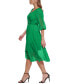 Фото #3 товара Women's Chiffon 3/4-Sleeve Midi Dress
