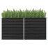 Фото #3 товара Garden Raised Bed Anthracite 63"x15.7"x30.3" Galvanized Steel