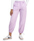 Juniors' Cotton Parachute Wide-Leg Pants