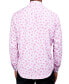 ფოტო #2 პროდუქტის Men's Slim-Fit Performance Stretch Floral Long-Sleeve Button-Down Shirt