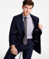 Фото #3 товара Men's Modern-Fit TH Flex Stretch Plaid Wool Blend Suit Jacket