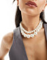 Фото #1 товара Kaiia double row pearl necklace in white