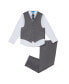 Фото #2 товара Boys 4 Piece Vest Set