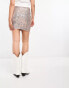 Фото #4 товара This Girl I Know sequin mini skirt in gold