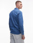 Lacoste denim long sleeve shirt in blue