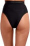 Фото #2 товара Vitamin A Women's 189341 Black BioRib High Waist Bikini Bottom Swimwear Size XS