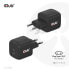 Фото #1 товара Club 3D Travel Charger PPS 45W GAN technology, Dual port USB Type-C, Power Delivery(PD) 3.0 Support, Indoor, AC, 20 V, Black