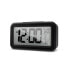 Mebus 42435 - Quartz alarm clock - Rectangle - Black - 12/24h - F - °C - LCD