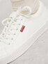 Levi's Malibu trainer in white with logo