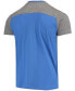 ფოტო #2 პროდუქტის Men's Royal, Gray Los Angeles Rams Field Goal Slub T-shirt