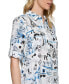 Фото #8 товара Women's Printed Whimsical Long Sleeve Top