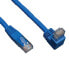 Фото #3 товара Tripp N204-010-BL-DN Down-Angle Cat6 Gigabit Molded UTP Ethernet Cable (RJ45 Right-Angle Down M to RJ45 M) - Blue - 10 ft. (3.05 m) - 3.05 m - Cat6 - RJ-45 - RJ-45