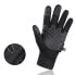 Rękawiczki sportowe dotykowe do telefonu ocieplane antypoślizgowe roz. XL czarne