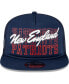 Фото #4 товара Men's Navy New England Patriots Instant Replay 9FIFTY Snapback Hat