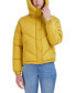 ფოტო #2 პროდუქტის Juniors' Women ' Short Hooded Puffer Jacket