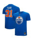 Фото #2 товара Men's Grant Fuhr Royal Edmonton Oilers Name and Number T-shirt