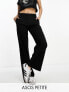 Фото #1 товара ASOS DESIGN Petite slim straight trouser in black