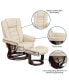Фото #7 товара Multi-Position Stitched Recliner & Ottoman With Swivel Base