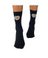 Women's CRYSTAL HEART CREW SOCKS Черный, OS - фото #1