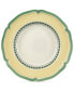 French Garden Rim Soup Bowl, Premium Porcelain