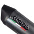 GPR EXHAUST SYSTEMS Furore Poppy MV Agusta Rivale/Stradale 800 14-16 Ref:MV.8.FUPO Homologated Oval Muffler