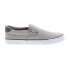 Lugz Clipper MCLIPRC-0435 Mens Gray Canvas Slip On Lifestyle Sneakers Shoes