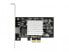 Фото #3 товара Delock 89528 - Wired - PCI Express - Ethernet - 10000 Mbit/s