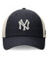 Фото #2 товара Men's Navy New York Yankees Cooperstown Collection Rewind Club Trucker Adjustable Hat