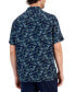 Фото #1 товара Men's Floral-Print Camp Shirt, Created for Macy's