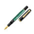 Pelikan 994095 - Black - Gold - Green - Marble colour - Built-in filling system - Resin - Gold - Italic nib - Gold plated steel