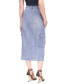 Фото #5 товара Women's Cargo Denim Midi Skirt