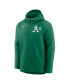 ფოტო #3 პროდუქტის Men's Kelly Green, Oakland Athletics Authentic Collection Full-Zip Hoodie Performance Jacket