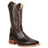 Фото #2 товара Justin Boots Lyle Square Toe Cowboy Mens Brown Casual Boots CJ2031