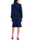 ფოტო #2 პროდუქტის Three-Button Jacket & Flounce-Hem Skirt, Regular & Petite