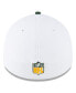 ფოტო #4 პროდუქტის Men's White, Green Green Bay Packers 2023 NFL Sideline 39THIRTY Flex Hat