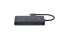 Фото #5 товара Rapoo UCM-2004 - USB Type-C - HDMI - RJ-45 - USB 3.2 Gen 1 (3.1 Gen 1) - USB Type-C - Male - Black - 7.5 W - 5 V