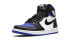 Фото #5 товара Кроссовки женские Nike Air Jordan 1 Retro High Royal Toe (Белый, Синий, Черный)