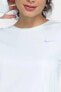Фото #5 товара Dri-Fit Miller Running Standart Kesim Beyaz Kadın Spor Tişört