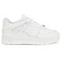 Фото #1 товара Puma Slipstream Leather Lace Up Womens White Sneakers Casual Shoes 39112701