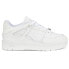 Фото #2 товара Puma Slipstream Leather Lace Up Womens White Sneakers Casual Shoes 39112701