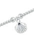 Браслет Macy's Sea Shell Charm Silver Plate - фото #3