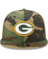 Фото #3 товара Men's Camo, Olive Green Bay Packers Trucker 9Fifty Snapback Hat