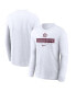 Фото #1 товара Men's White Florida State Seminoles 2024 Sideline Legend Performance Long Sleeve T-Shirt