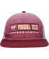 Фото #3 товара Men's Maroon, Gray Virginia Tech Hokies Snapback Hat