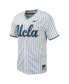 Фото #3 товара Men's White UCLA Bruins Pinstripe Replica Baseball Jersey